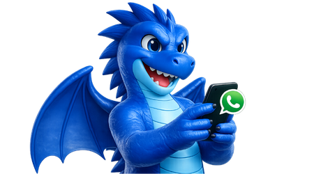 Dragão Seguehost no WhatsApp