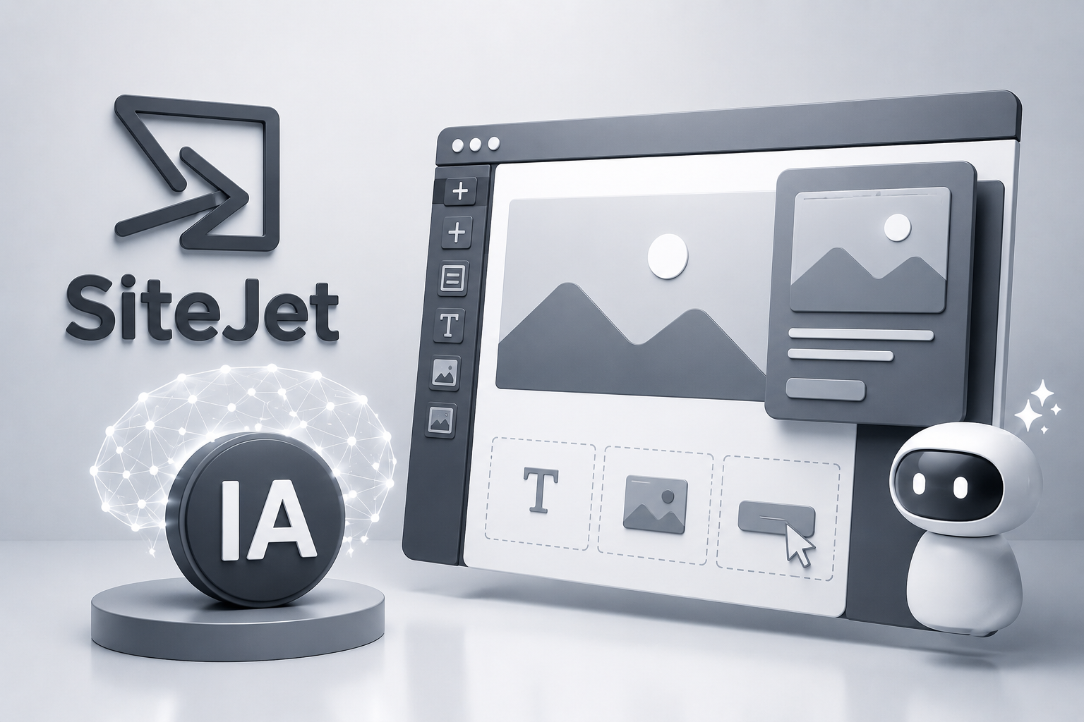 A Inteligência Artificial na criação de sites: Como usar o Sitejet Builder